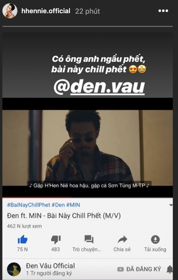 Hoa hậu H'Hen Niê, rapper Đen Vâu, sao việt